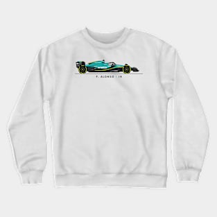 F1  Racing Fernando Alonso Aston Martin Fan shirt Crewneck Sweatshirt